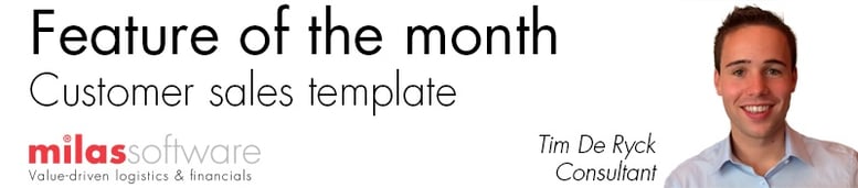 Verkooptemplate Dynamics AX Verkooptemplate Dynamics AX