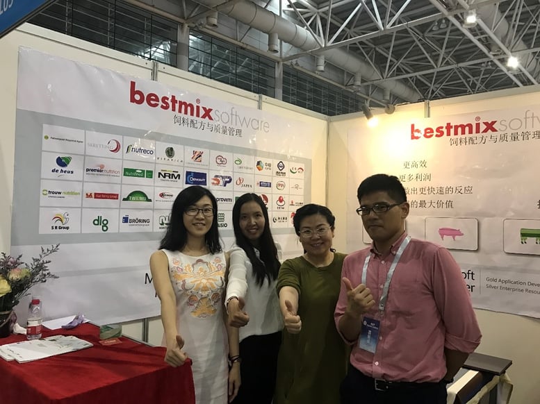 Happy customers china feed expo